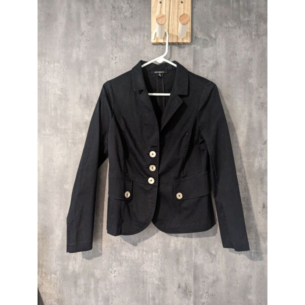 Women's Black Raffinella Blazer Size 8 - Picture 2 of 8